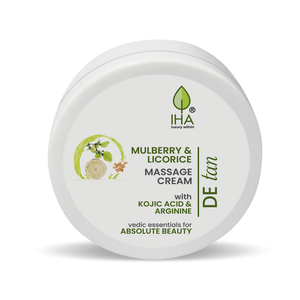 Iha Anti Tan Massage Cream with Mulberry & Licorice - Distacart