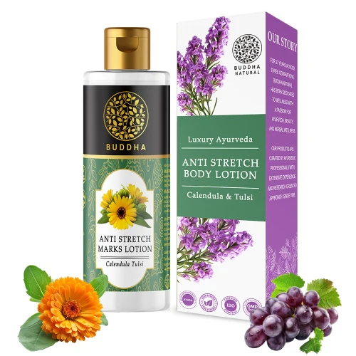 Buddha Natural Anti-Stretch Marks Body Lotion - Distacart