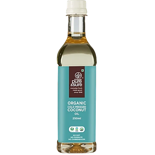 Pure & Sure Organic Coconut Oil Cold Pressed - Distacart