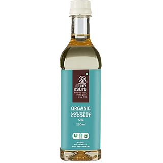 Pure & Sure Organic Coconut Oil Cold Pressed - Distacart