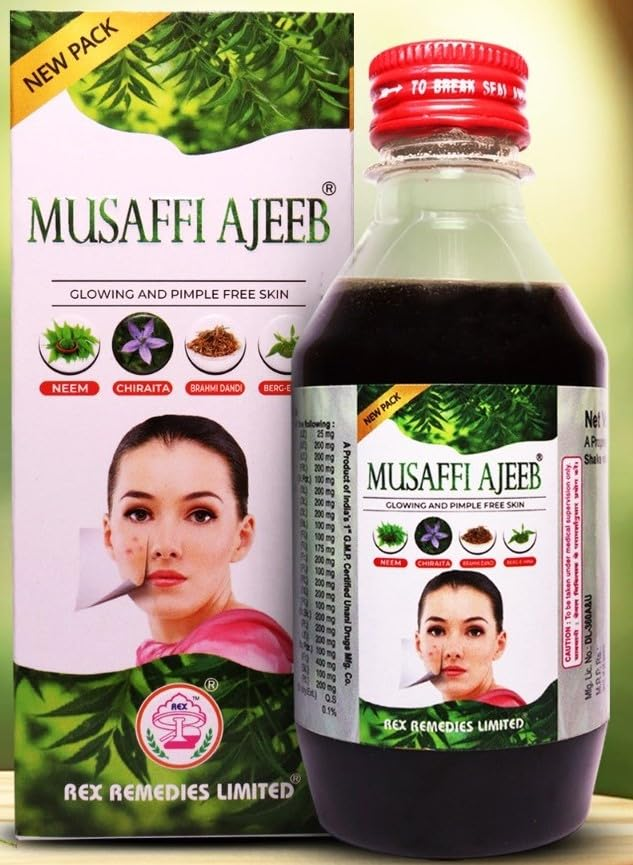 Rex Remedies Musaffi Ajeeb Syrup - Distacart
