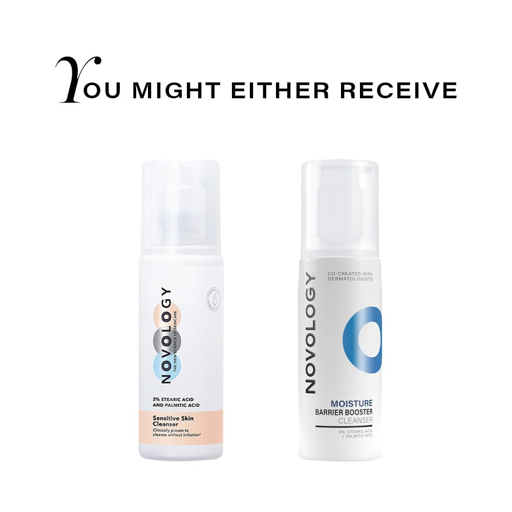 Novology Sensitive Skin Cleanser With 2% Stearic Acid + Palmitic Acid - Distacart