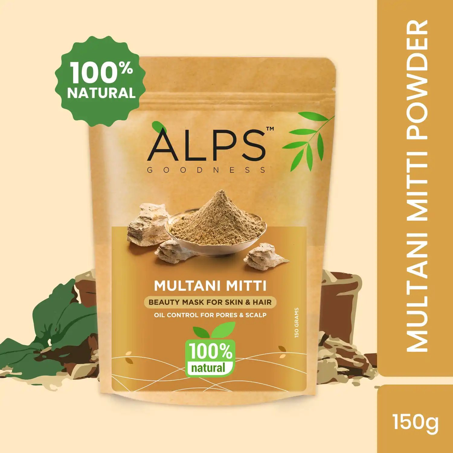 Alps Goodness Multani Mitti Powder - Distacart