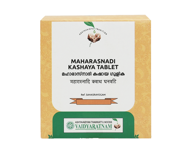 Vaidyaratnam Maharasnadi Kashaya Gulika - Distacart