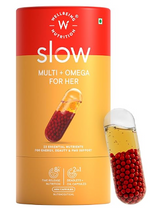 Thumbnail for Wellbeing Nutrition Slow | Multivitamin for Her 50+ Capsules - Distacart