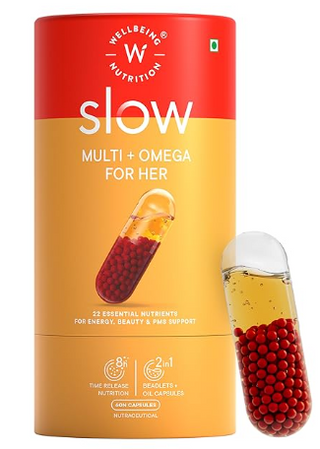Wellbeing Nutrition Slow | Multivitamin for Her 50+ Capsules - Distacart