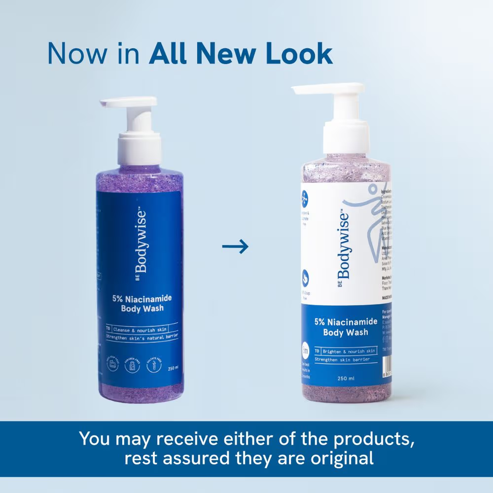 BeBodywise 5% Niacinamide Body Wash - Distacart