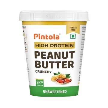 Pintola High Protein Natural Crunchy Peanut Butter - Distacart
