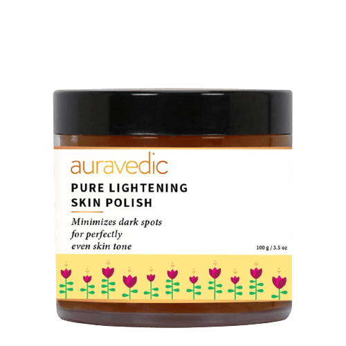 Auravedic Pure Lightening Skin Polish Anti-Tan Scrub - Distacart