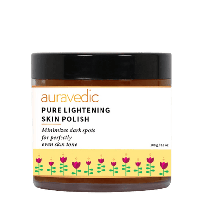 Auravedic Pure Lightening Skin Polish Anti-Tan Scrub - Distacart