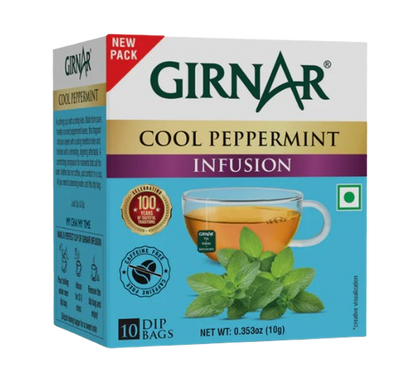 Girnar Cool Peppermint Herbal Infusion - Dista