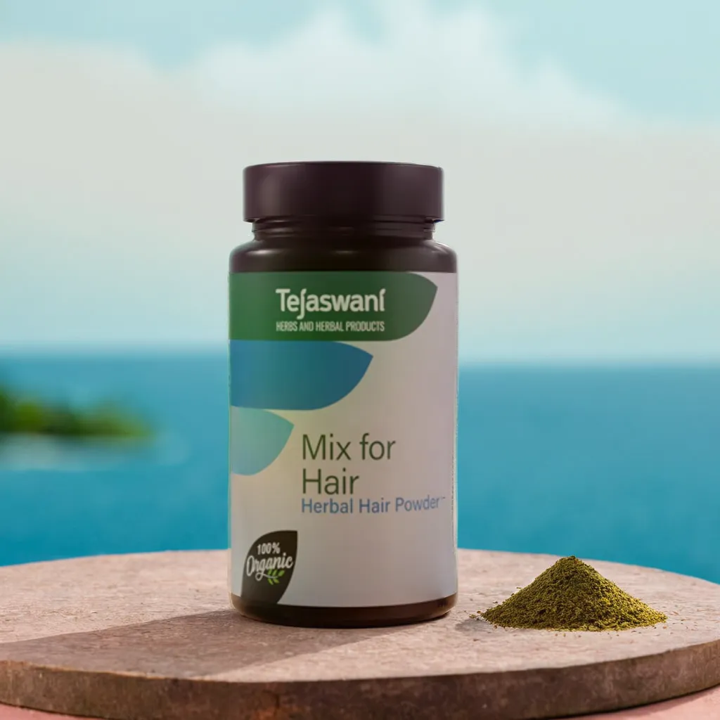 Tejaswani Herbs and Herbal Products Herbal Mix for Hair Powder - Distacart