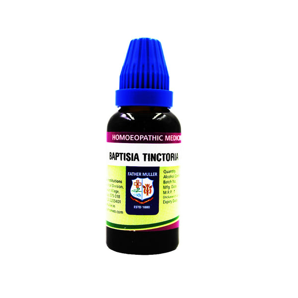 Father Muller Baptisia Tinctoria Mother Tincture Q - Distacart