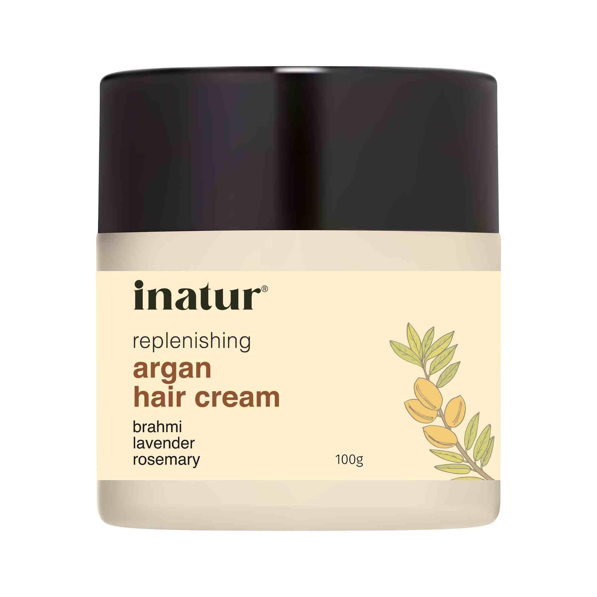 Inatur Moroccan Argan Oil Hair Cream - Distacart