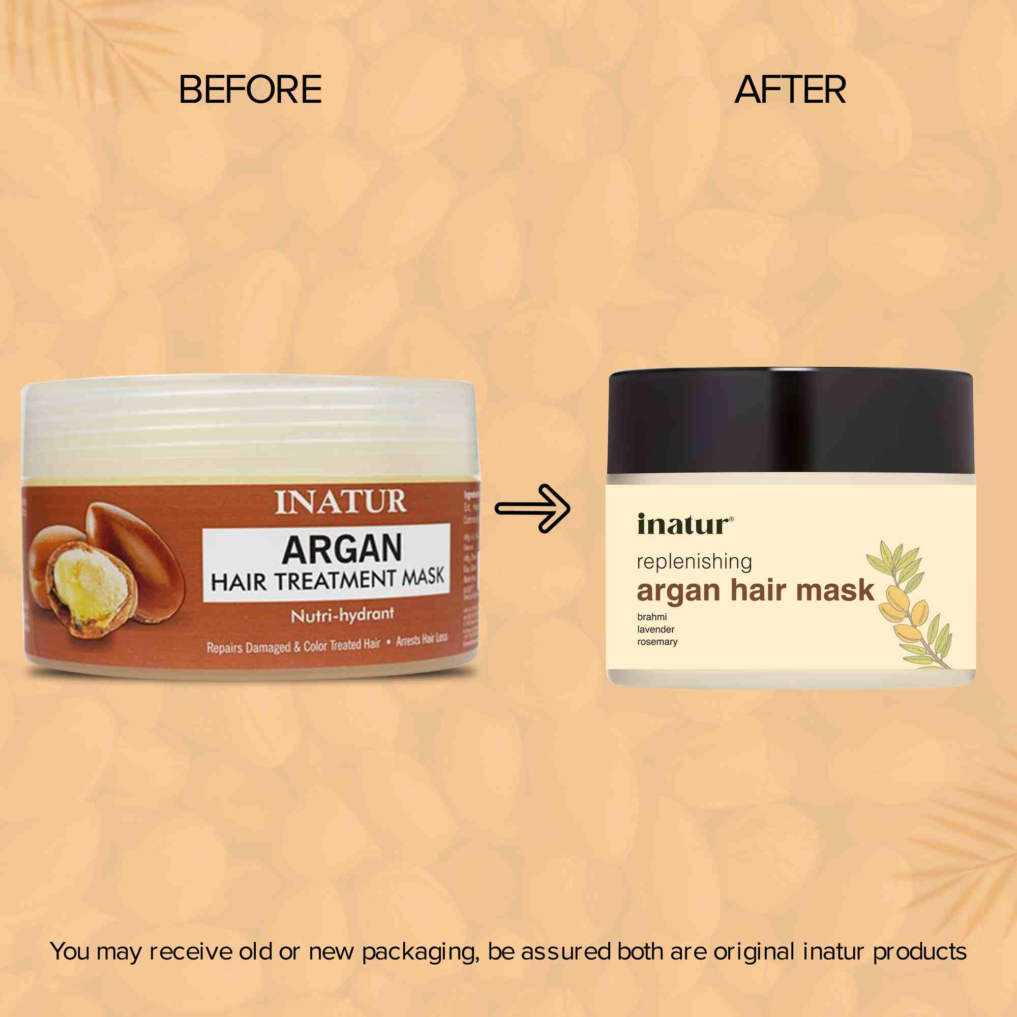 Inatur Argan Hair Treatment Mask - Distacart