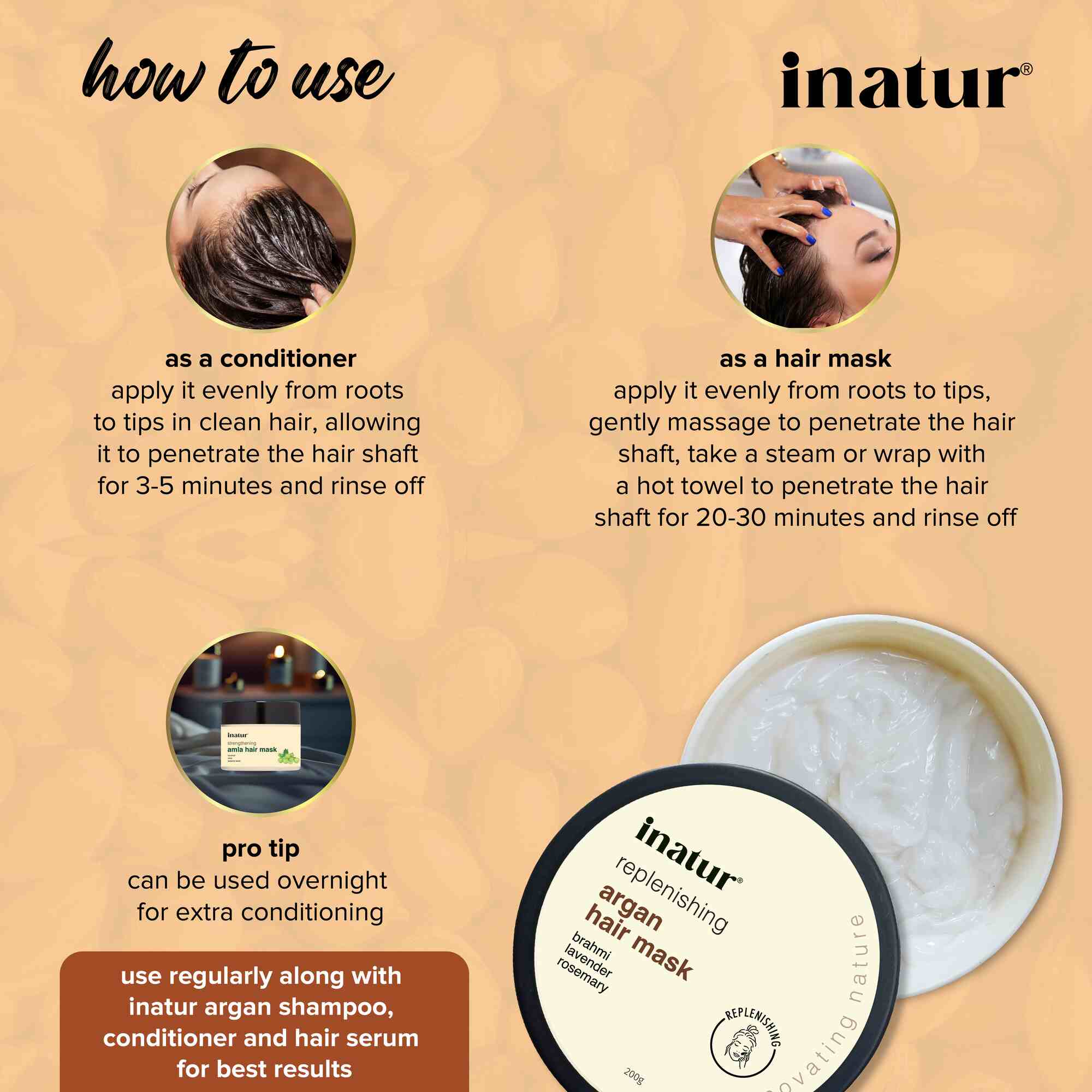 Inatur Argan Hair Treatment Mask - Distacart