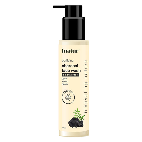 Inatur Charcoal Face Wash - Distacart