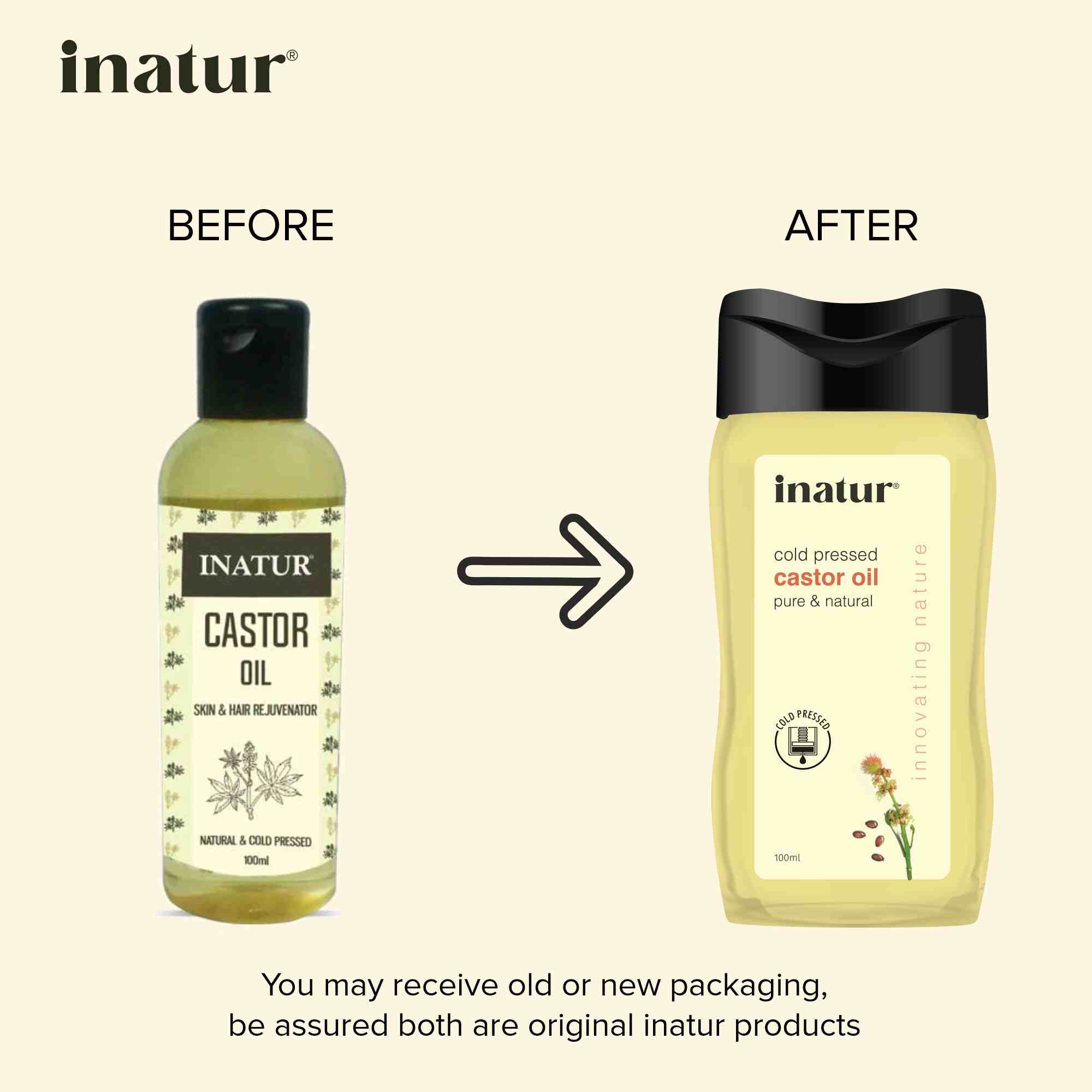 Inatur Castor Oil - Distacart