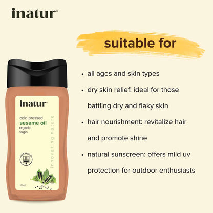 Inatur Sesame Til Oil - Distacart
