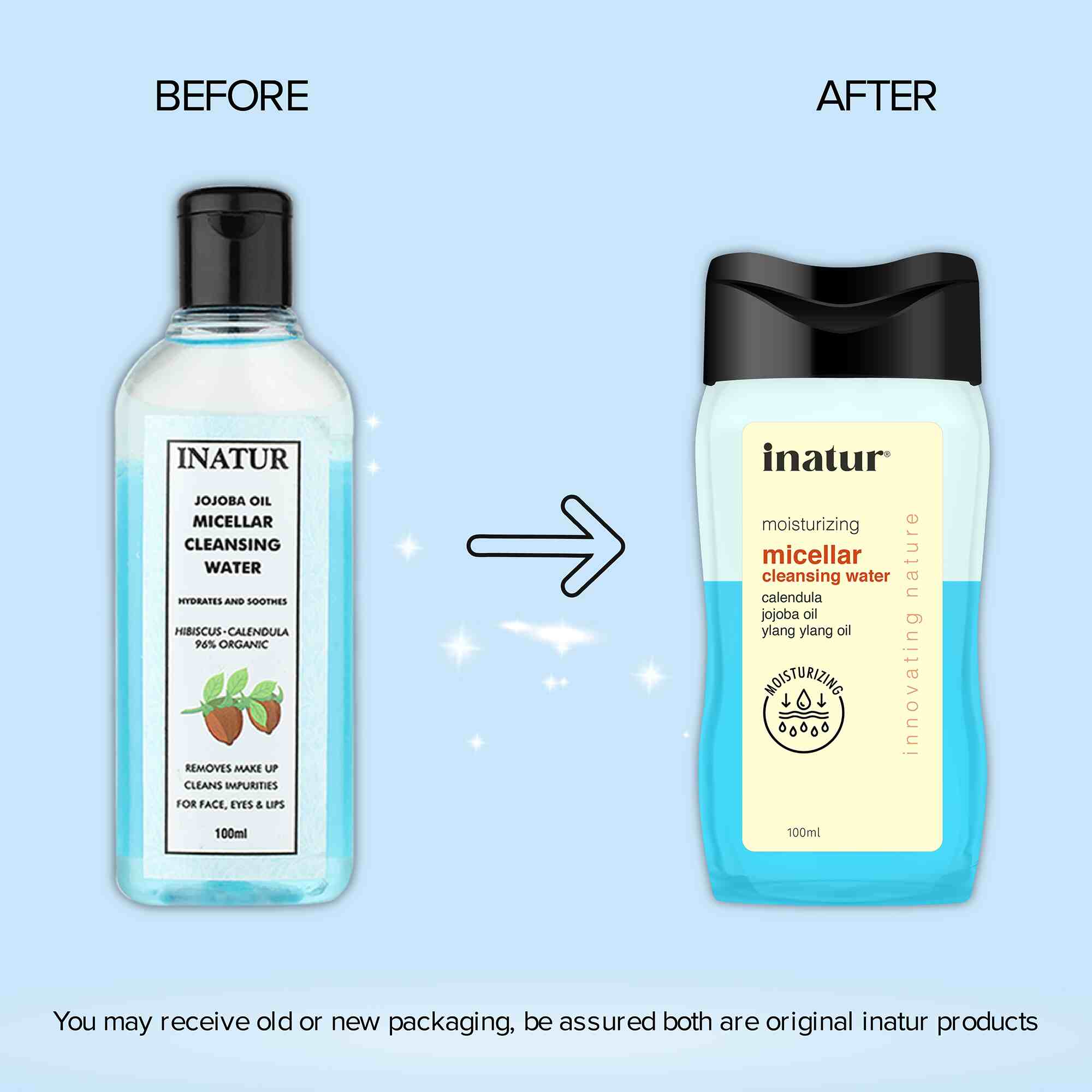 Inatur Jojoba OIl Micellar Cleansing Water - Distacart