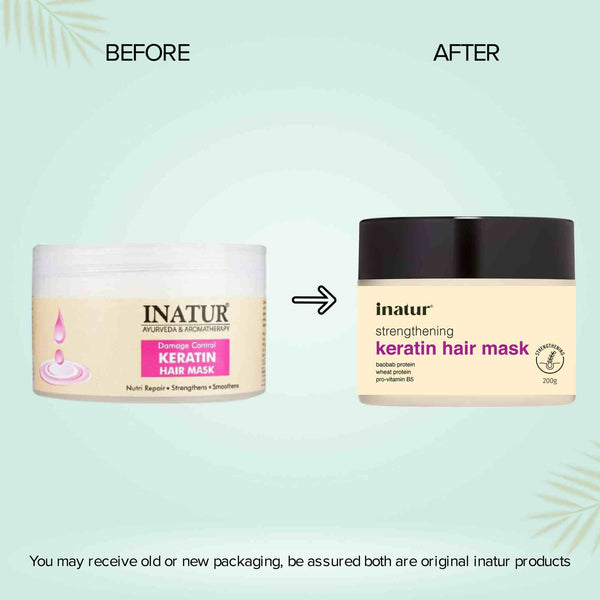 Inatur Keratin Hair Mask - Distacart