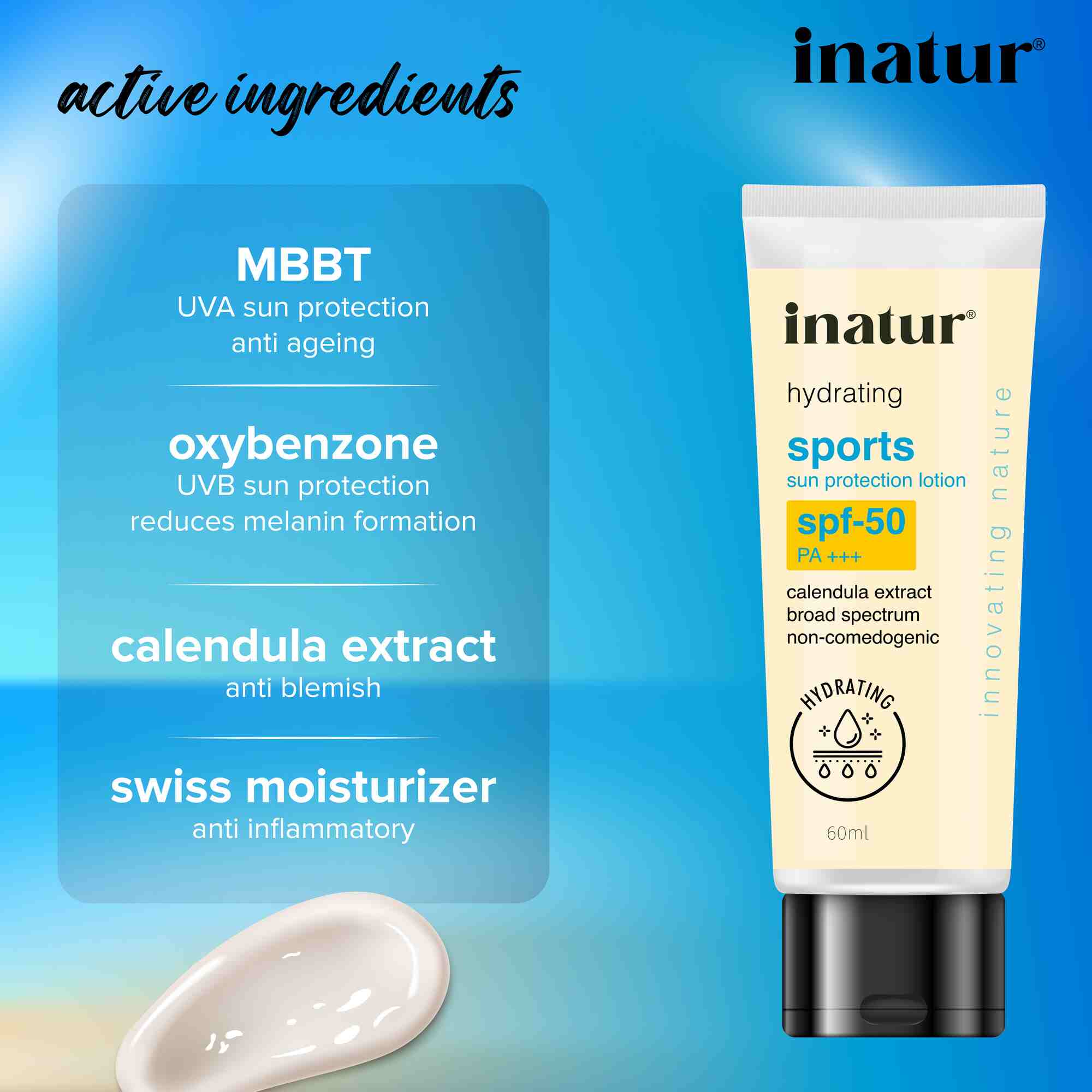 Inatur Sports Sun Protection SPF 50 - Distacart