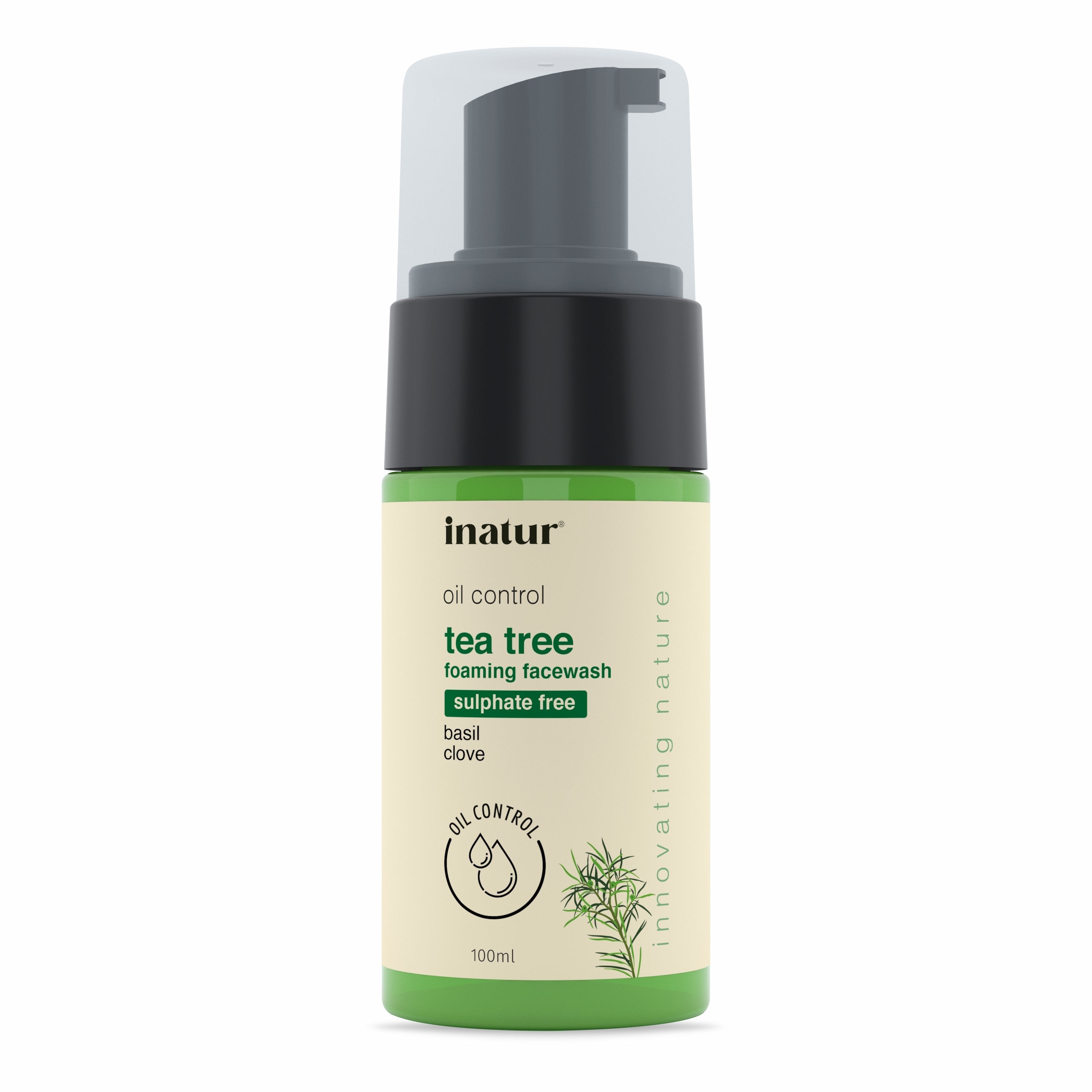 Inatur Tea Tree Facial Foam - Distacart