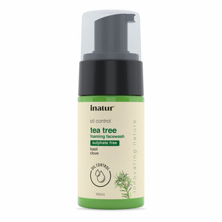 Inatur Tea Tree Facial Foam - Distacart