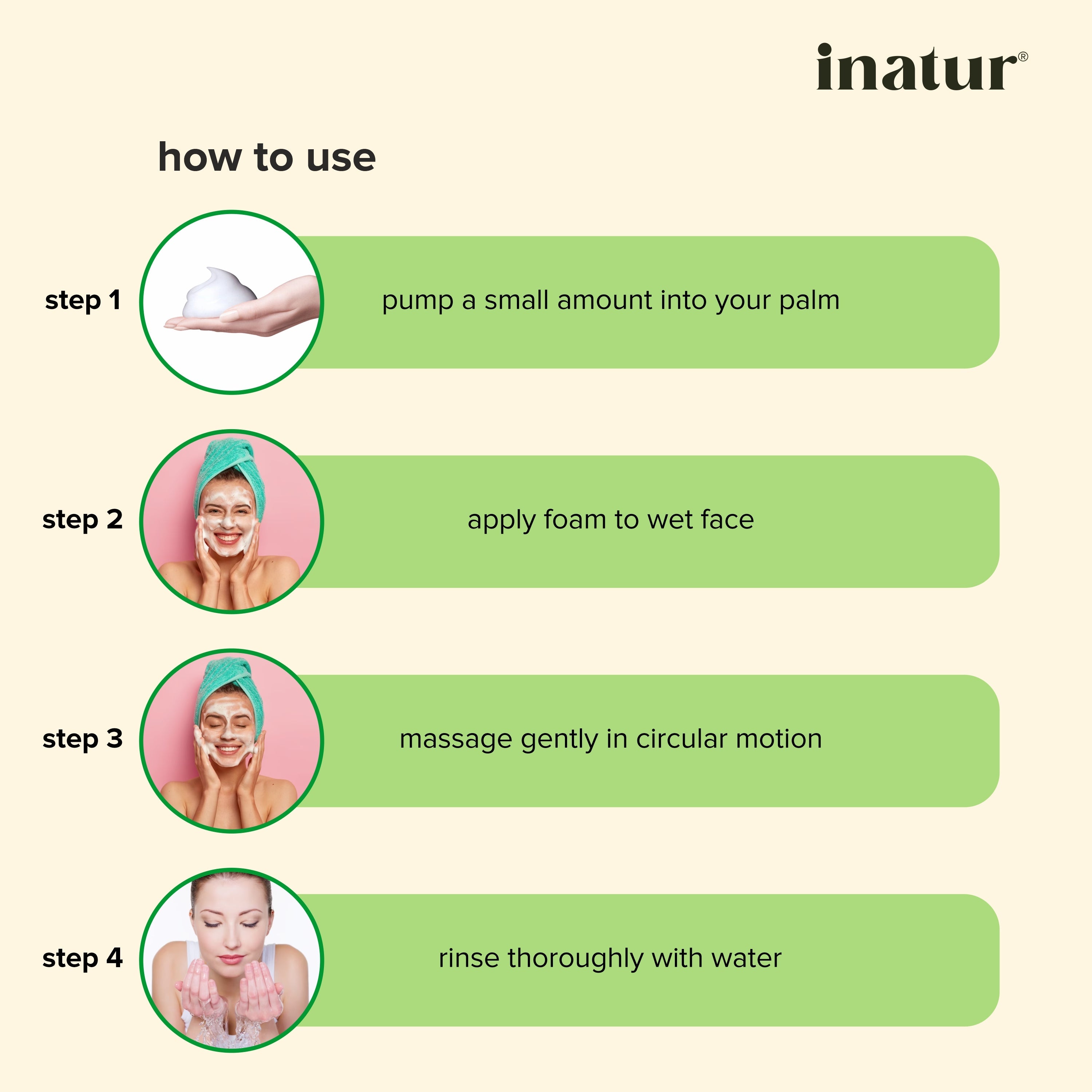 Inatur Tea Tree Facial Foam - Distacart