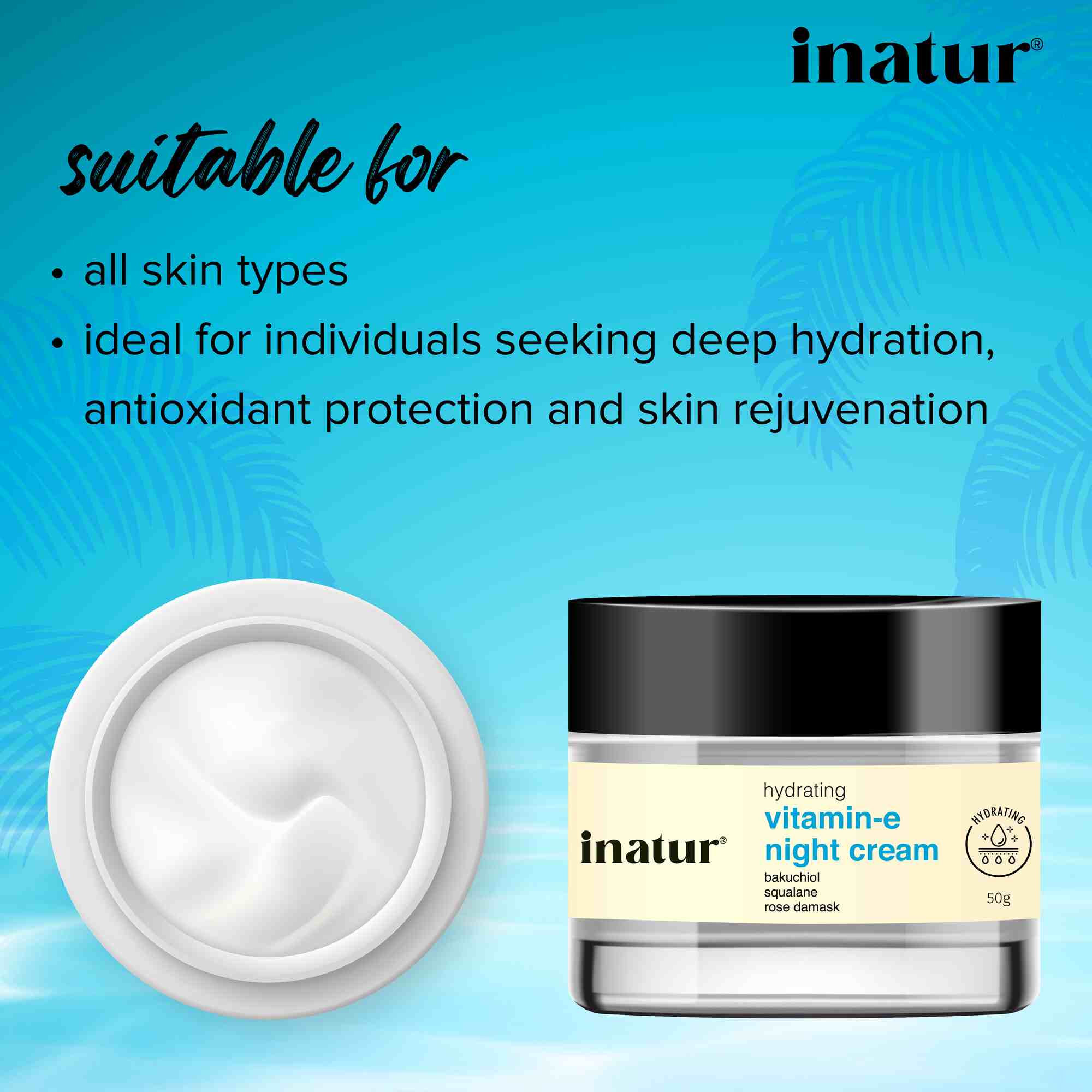 Inatur Vitamin E Night Cream - Distacart
