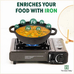 Thumbnail for The Indus Valley CASTrong Cast Iron Cookware Set: Tawa+ Kadai, Kitchen Set for Home, Pre-seasoned, 100% Pure, Toxin-free, Induction, Tadka Pan