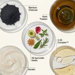 Thumbnail for VedicDerm Plasma Bamboo Charcoal Shampoo for Psoriasis & Sensitive Scalp - Distacart