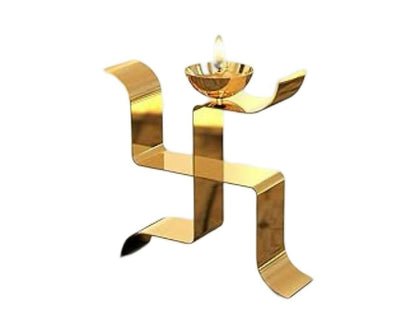 Collectibles India Swastik Diya - Distacart