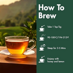 Thumbnail for Tea Treasure Kashmiri Kahwa A Blend of Green Tea - Loose Leaf - Distacart