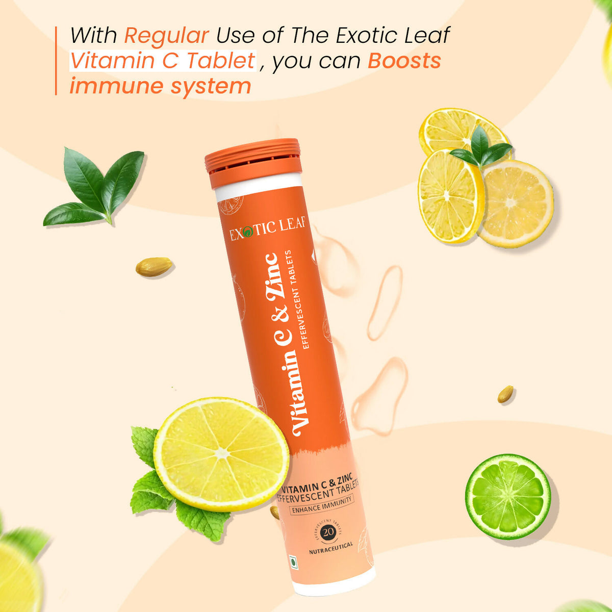Exotic Leaf Vitamin C Tablets - Distacart
