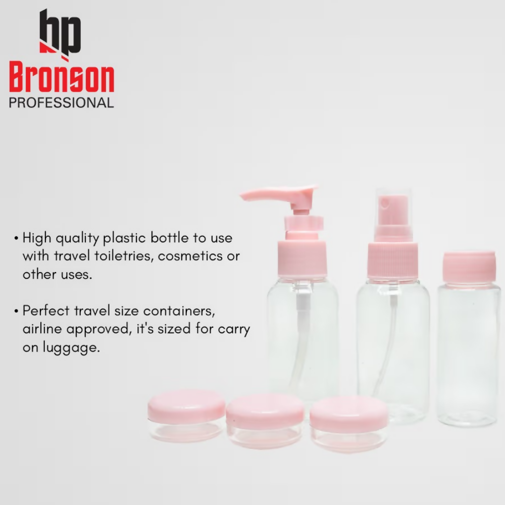 Bronson Professional 6Pc Travel Bottles And Travel Essentials - Dista