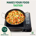 Thumbnail for The Indus Valley 100% Pure Iron Cookware Set: Kadai+ Tawa+ Fry Pan, Toxin-free Sheet Iron, Pre-seasoned, Induction & Gas, Kitchen Set for Home, Tadka Pan