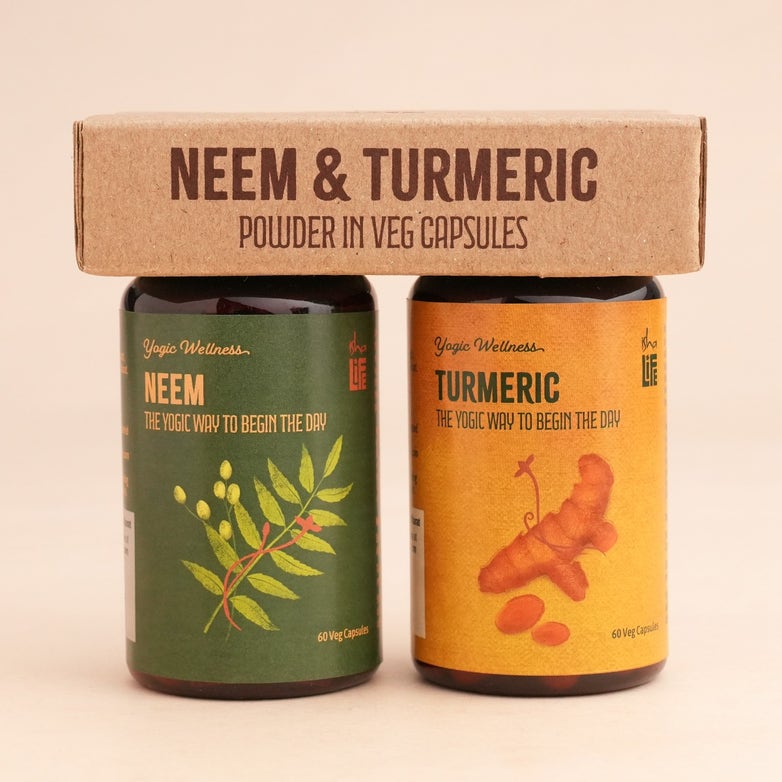 Isha Life Neem and Turmeric Capsules - Distacart