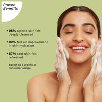 Thumbnail for Pilgrim Spanish Foaming Face Wash With Kiwi Extracts & Aloe For Skin Hydration - Distacart