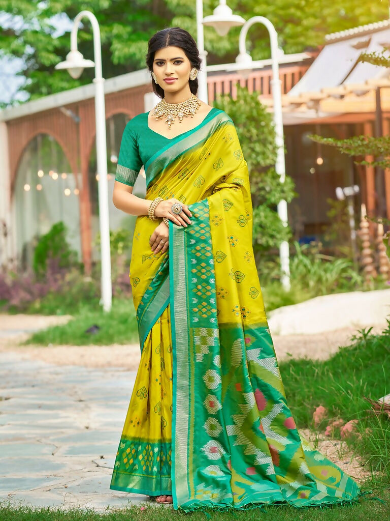 Astita Mustard Soft Silk Saree