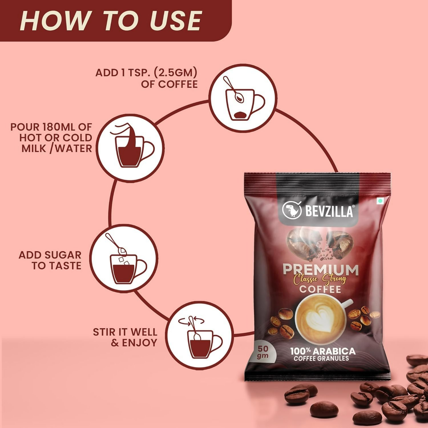 Bevzilla Coffee Pouch - Distacart