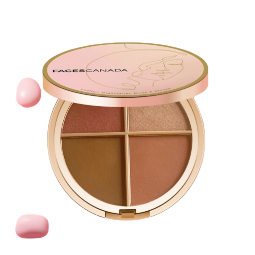 Faces Canada 4 in 1 Face Palette - Distacart