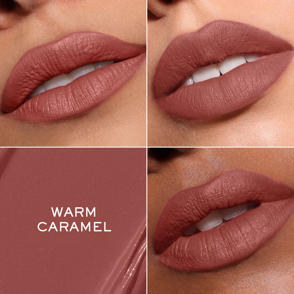 Kiro Velvet Souffle Soft Matte Liquid Lipstick - Warm Caramel 12 - Dista