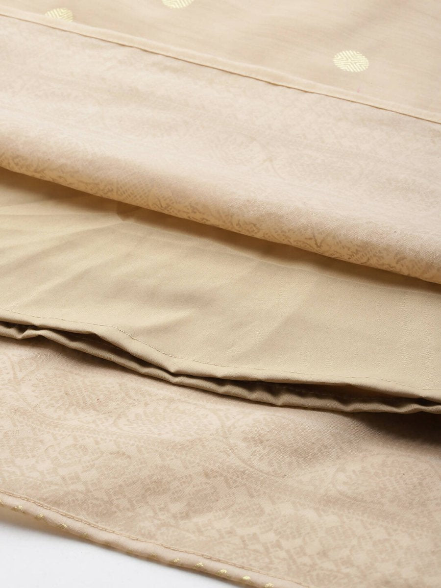 Ahalyaa Women's Traditional wear Ethnic Dress - Tan - Distacart