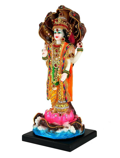 Esplanade Resin Vishnu Narayana Murti Idol - Distacart
