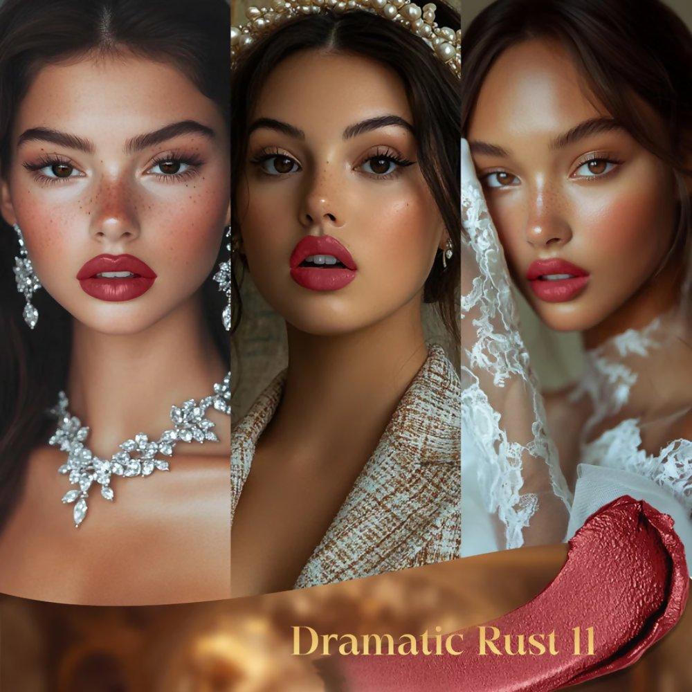 Faces Canada Comfy Silk Obsession Lipstick - Dramatic Rust 11 - Distacart