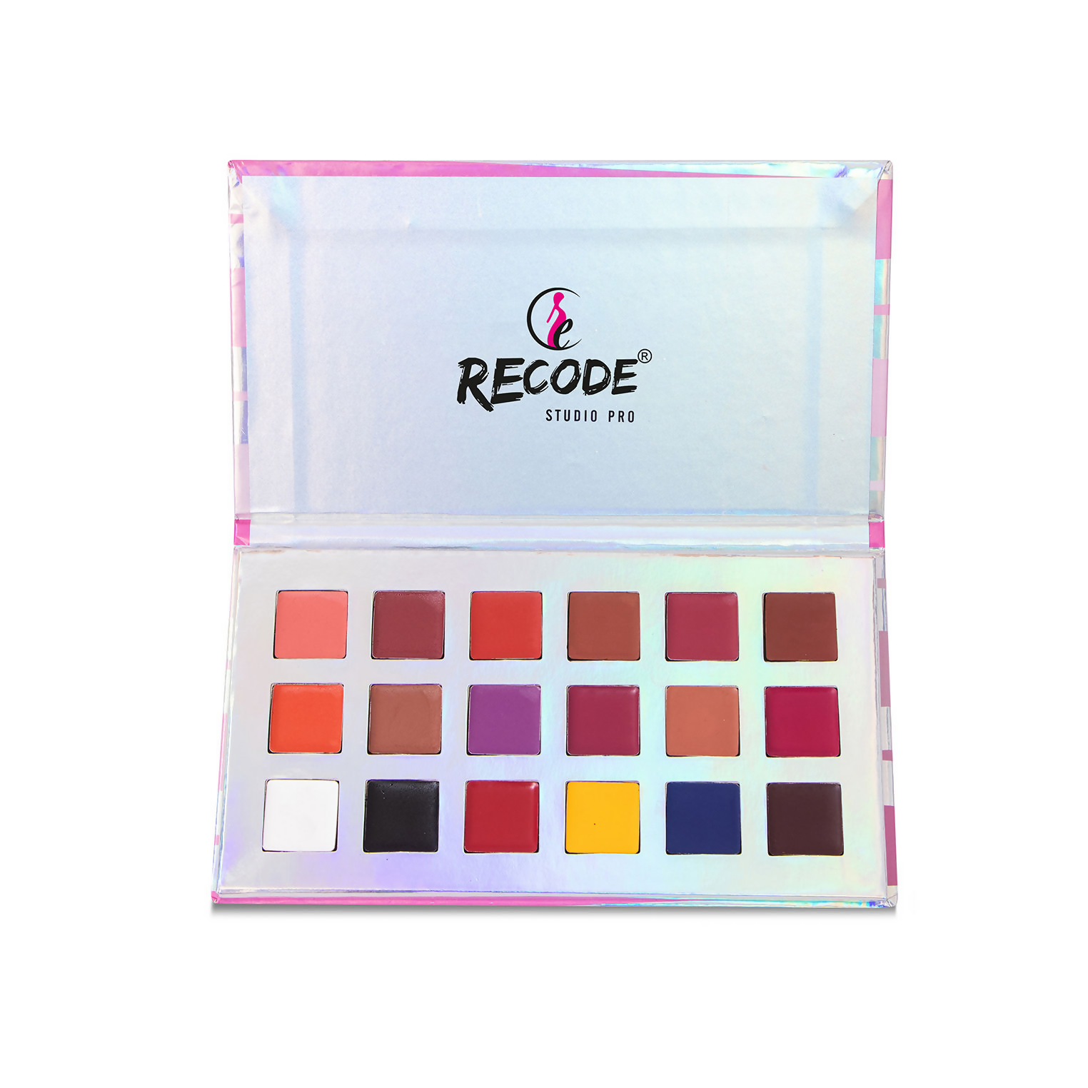 Recode Lip Palette 18 Shades - Multi-Color - Distacart