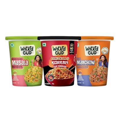 WickedGud Cup Noodles Variety Pack Combo - Distacart