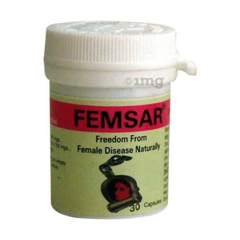 Indian Remedies Femsar Capsules