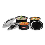 Thumbnail for Sumeet Aluminium Cookware Set With Lid - Dista